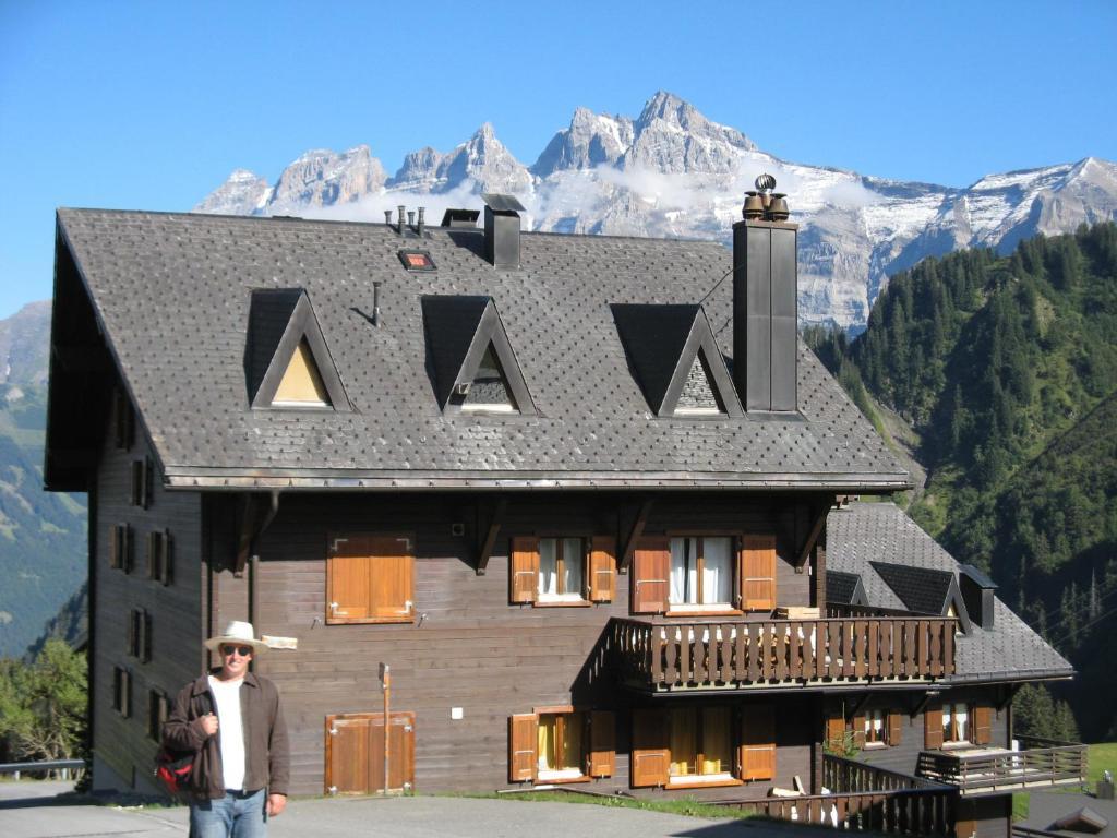 Chalet Les Rhodos Appartement Le Yeti Les Crosets Exterior foto