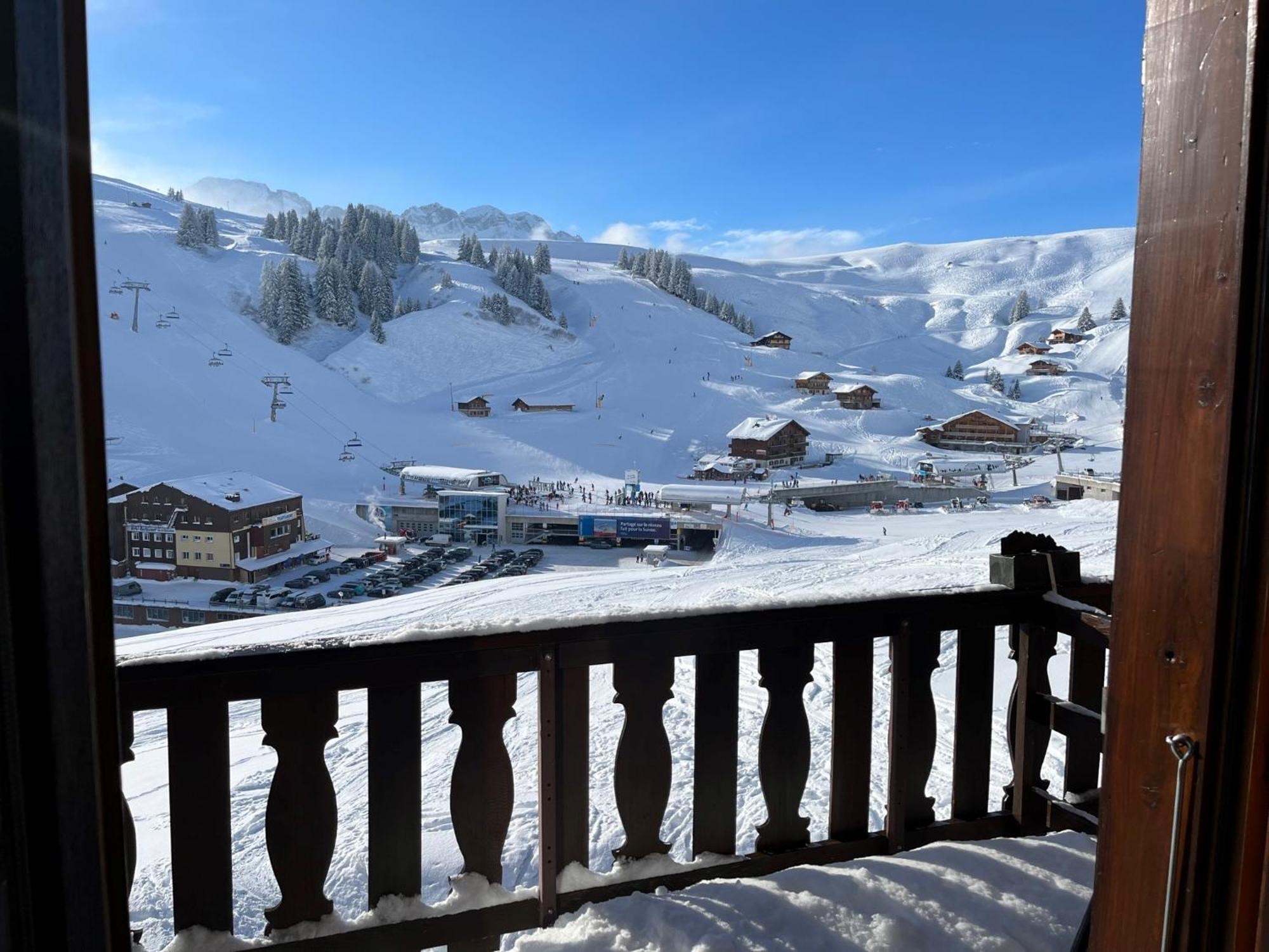 Chalet Les Rhodos Appartement Le Yeti Les Crosets Exterior foto